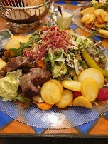 Salat Mit Rumpsteakstreifen